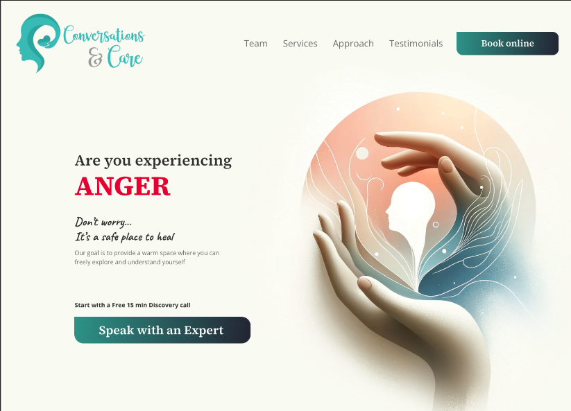 EarlyOwl1's tweet photo. A very dear friend of mine runs her own online mental health service. I wanted to help her build a better website.

I built this in a very short time...

It's definitely better than what she had, but give me some feedback...

https://t.co/ak3r0MBA7A

#buildinpublic #mentalhealth https://t.co/lsWkcNNabV