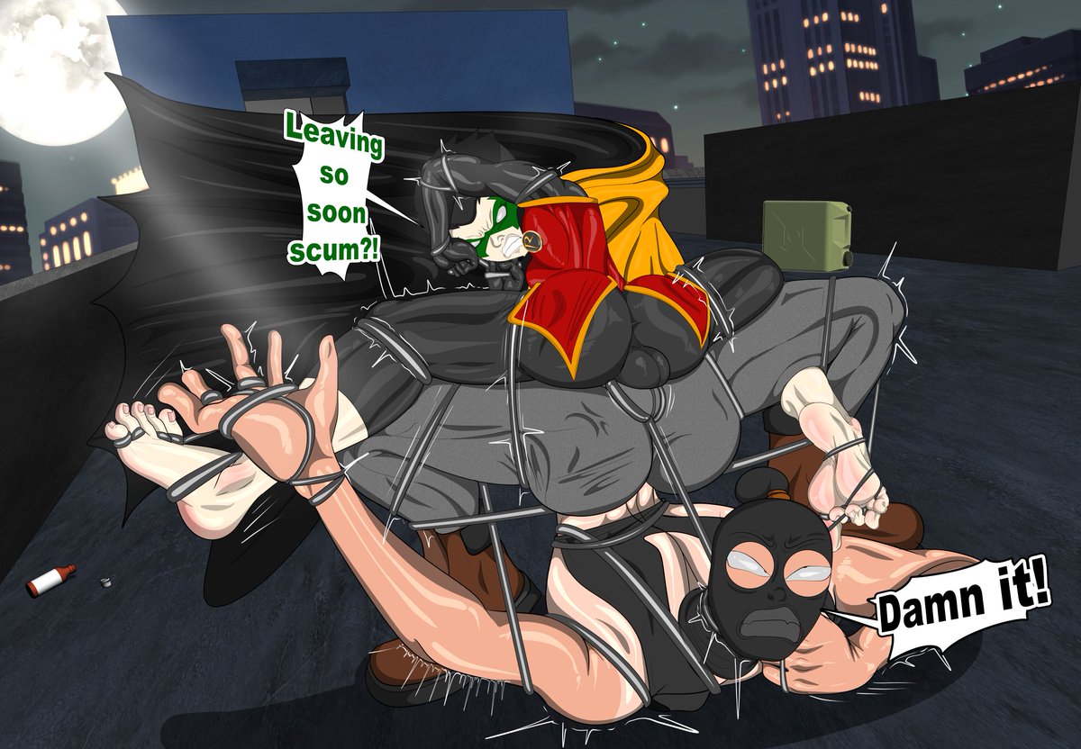 Oli_Hot_Oxenfri's tweet photo. Damian Wayne releasing pent up stress on Gotham's thugs. 🍑🍆🫦😳
Released from Fanbox 📦
https://t.co/fAcG5biLvj
#yaoi #nsfw #Feet #bdsm https://t.co/gl8mXg9Mye