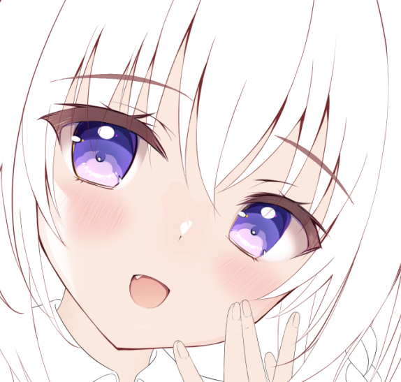 かかげ先生が動画をみて学んだ事①
鼻のひかりは鼻の高さを出すためのもので
適当に光おいてるのは違うそう…
そういわれてみると、影の起き方が変わるから勉強になるっぴ! 