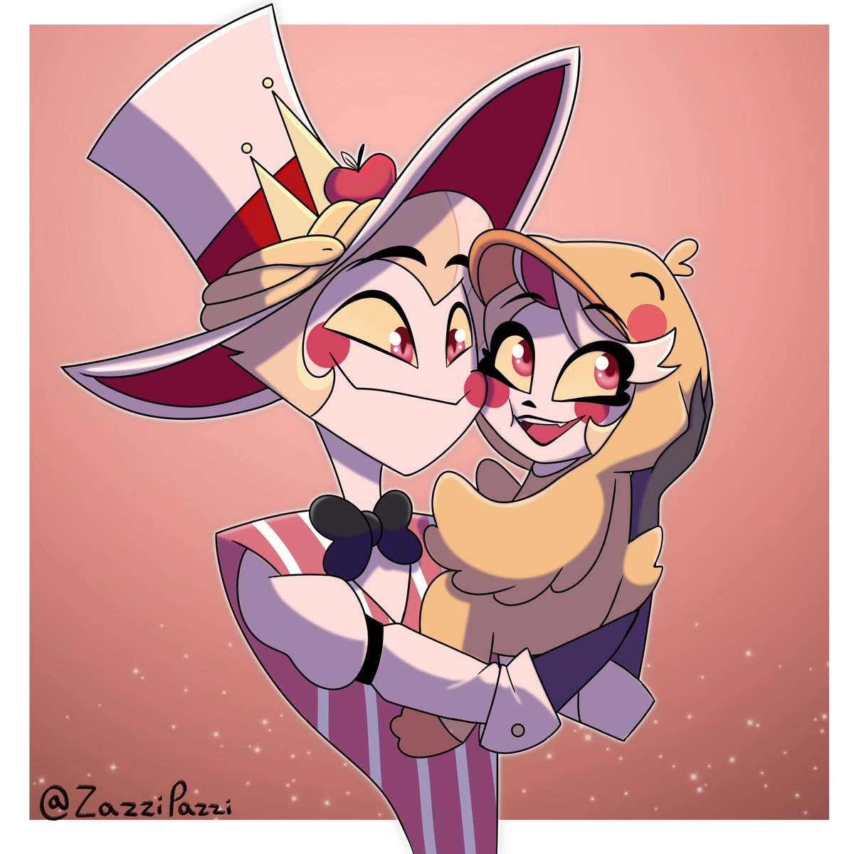 His little duckling (♡ˊ͈ ꒳ ˋ͈) #LuciferHazbinHotel #HazbinHotel #HazbinHotelCharlie