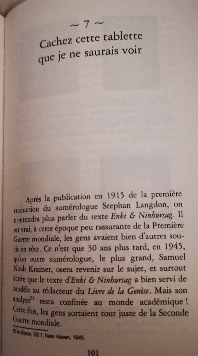 pierrejovanovic's tweet photo. allez je partage avec vous et avec @jattali histoire de remettre les pendules à l'heure: le texte juif de la Genèse n'est qu'un vulgaire plagiat d'un texte sumerien. Voici quelques pages du livre pour vous montrer à quel point Attali nous prend pour des imbéciles se glorifiant d'être à l'origine de tout ! 
https://t.co/oBZoHUAvOP