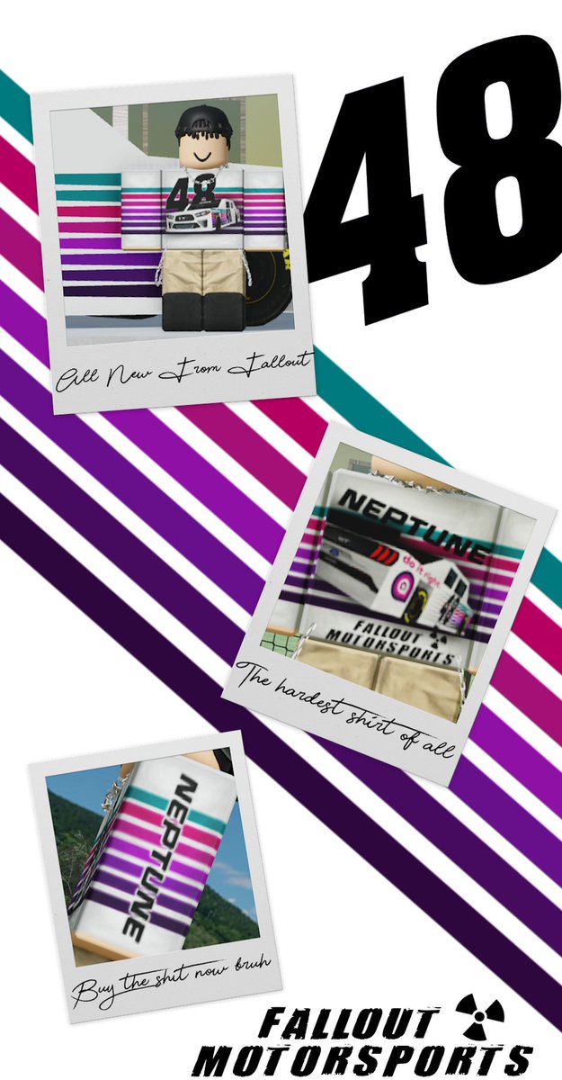 TriMotorsports's tweet photo. If you're a fan of the Ally colors on the Neptune shirt, this one is for you!

Can be found here: https://t.co/PxoljPvW3v https://t.co/ZTE4uquGZw