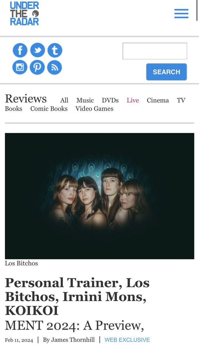 Our writer <a href="/journothornhill/">James Thornhill</a> is off to Slovenia for <a href="/MENTLjubljana/">MENT Ljubljana</a> later this month. 

Here’s 10 artists he’s most looking forward to seeing. 

Words for <a href="/Under_Radar_Mag/">Under the Radar</a> 

undertheradarmag.com/reviews/ment_2…