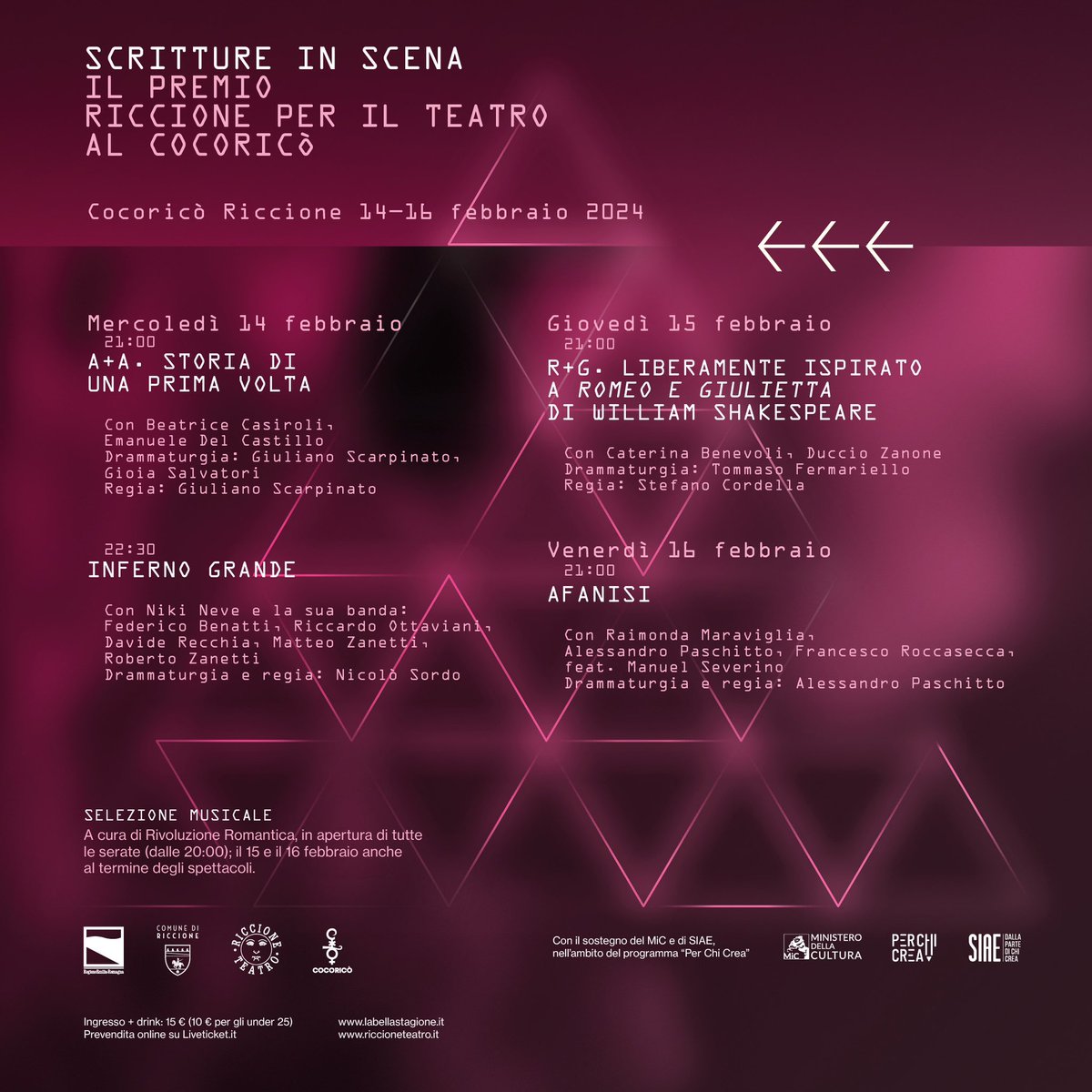 Scritture in scena: la drammaturgia del nuovo teatro al Cocoricò di Riccione