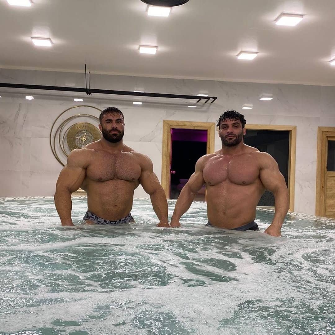 Boglab, kokraklarini urishdi