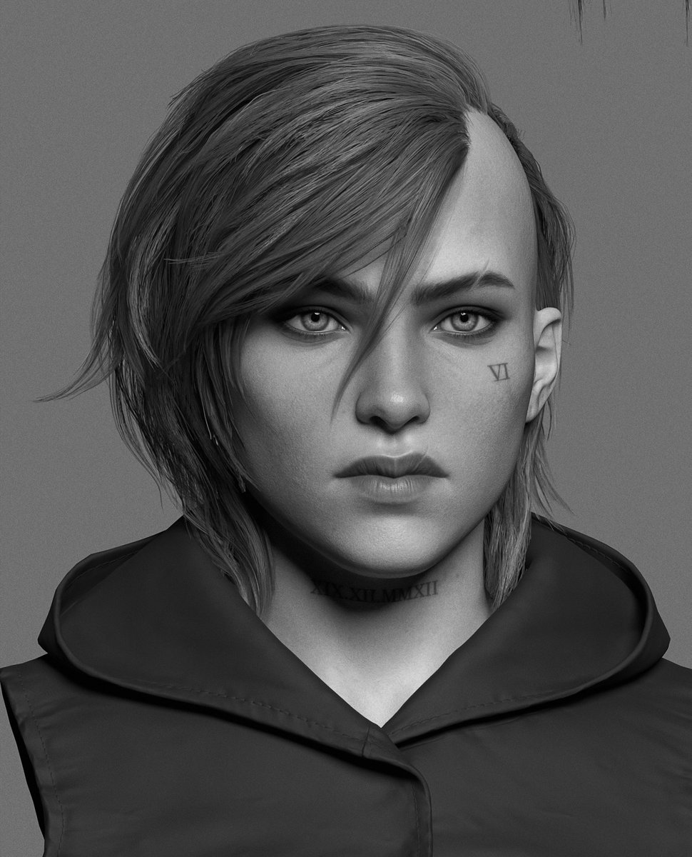 Vi hair WIP, 

I'm really happy with how its coming out!
 #3dart #ArtofLegends #LeagueOfLegends