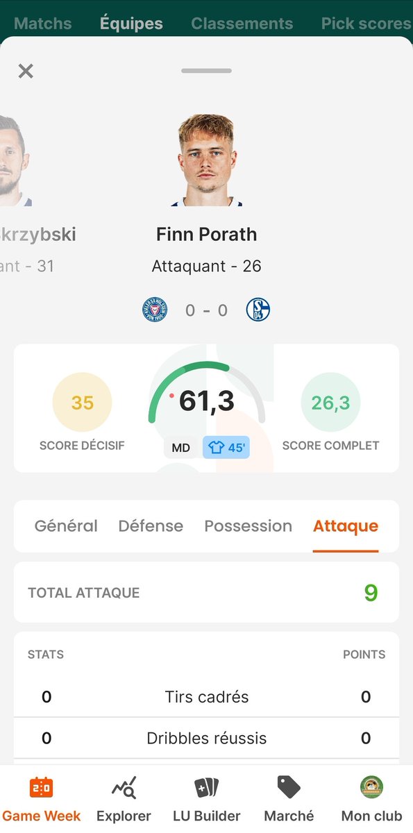DPronobingo's tweet photo. #Sorare
1èreMT de zinzin de Finn Porath 🔥
#Kiel
#Buli2 https://t.co/dpI1yKanoT
