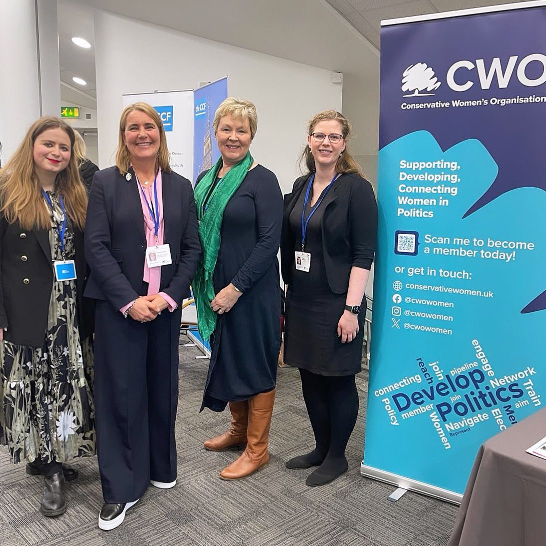 We had a great time at The Campaign Academy in Harrogate yesterday! If you didn’t get the chance to pop by our stand, you can join CWO online: conservativewomen.uk/join-the-cwo/