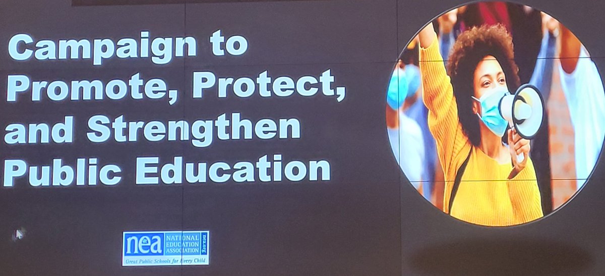 Finally,  
Going ✈️ home after a busy week. I am honored to represent over 130+K #IEA members. 

We will promote, protect, and strengthen public education. 

Elizabeth Ojeda-Jiménez NEA Director