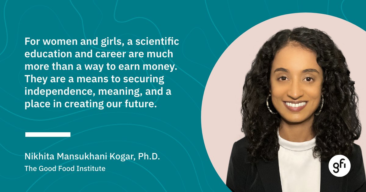 GoodFoodInst's tweet photo. 👩‍🔬 To solve the world's most pressing challenges, we need better representation of women &amp; minority groups across the scientific ecosystem. In honor of #IDWGIS, we spoke to four women at GFI who are paving the way for innovations in #altprotein science: https://t.co/O2SUZHarc4 https://t.co/C4vIYIaAok