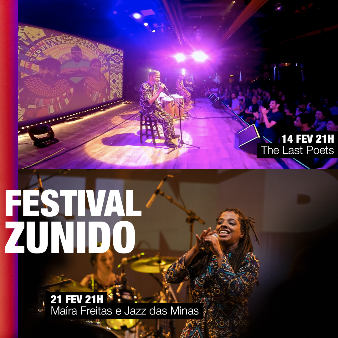 sesctv's tweet photo. Em fevereiro, dois shows gravados no @sescpompeia dentro do Festival Zunido, prometem embalar as quartas-feiras, com artistas nacionais e internacionais explorando a diversidade musical da cena atual do jazz.
#sesctv #festivalzunido #thelastpoets #rap #jazz https://t.co/Nq3ZRxGqkj