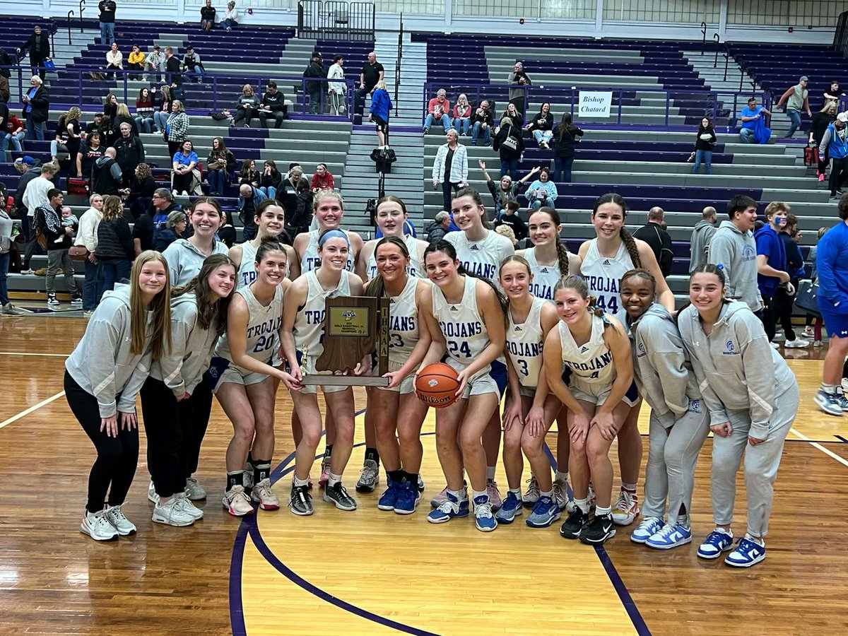 Chatard held off Indian Creek twice to win Class 3A girls regional with a determined effort. After, Indian Creek coach Brian Ferris gave his opinion on who should win Miss Basketball. bit.ly/3HVIbxn