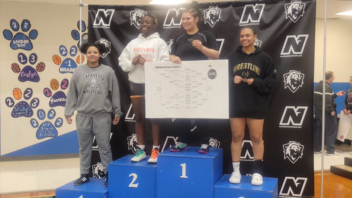 LHSwrestlers's tweet image. Ella Kimbrough District 4th place state qualifier! #lessthan1%