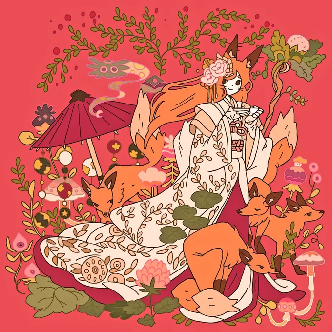 今日は初午の日 お稲荷様のお祭りだそうです