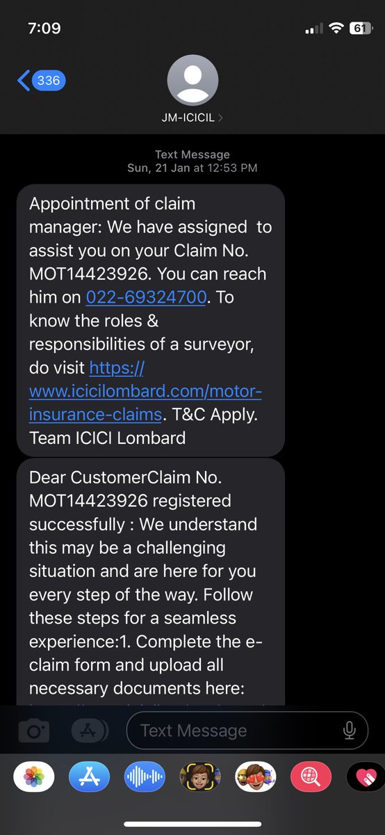 SubhamPurohit14's tweet photo. @ICICILombard your service is very poor 
I claimed for my ola electric scooter on 21st jan 2024 still no documents verification done no call nothing from ur side https://t.co/Nq6phXNa0t