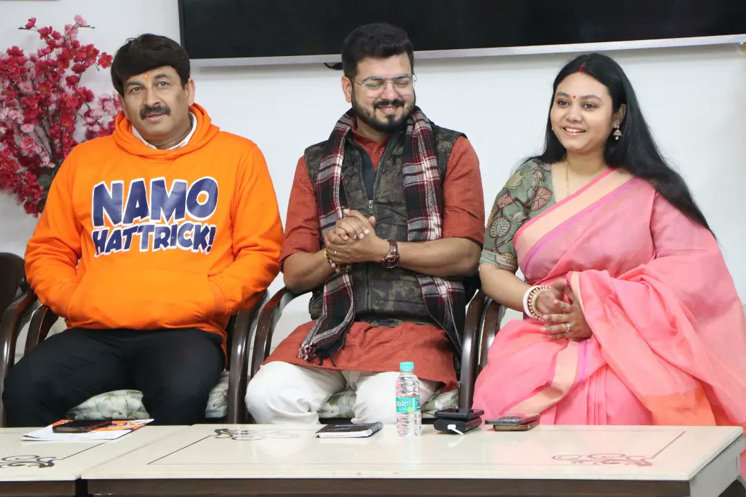 Shri Manoj Tiwari, (@ManojTiwariMP ) MP, LokSabha, North East President, Delhi, BJP interacted with the students of @iidlpgp students and gave the insight about the ground level politics.