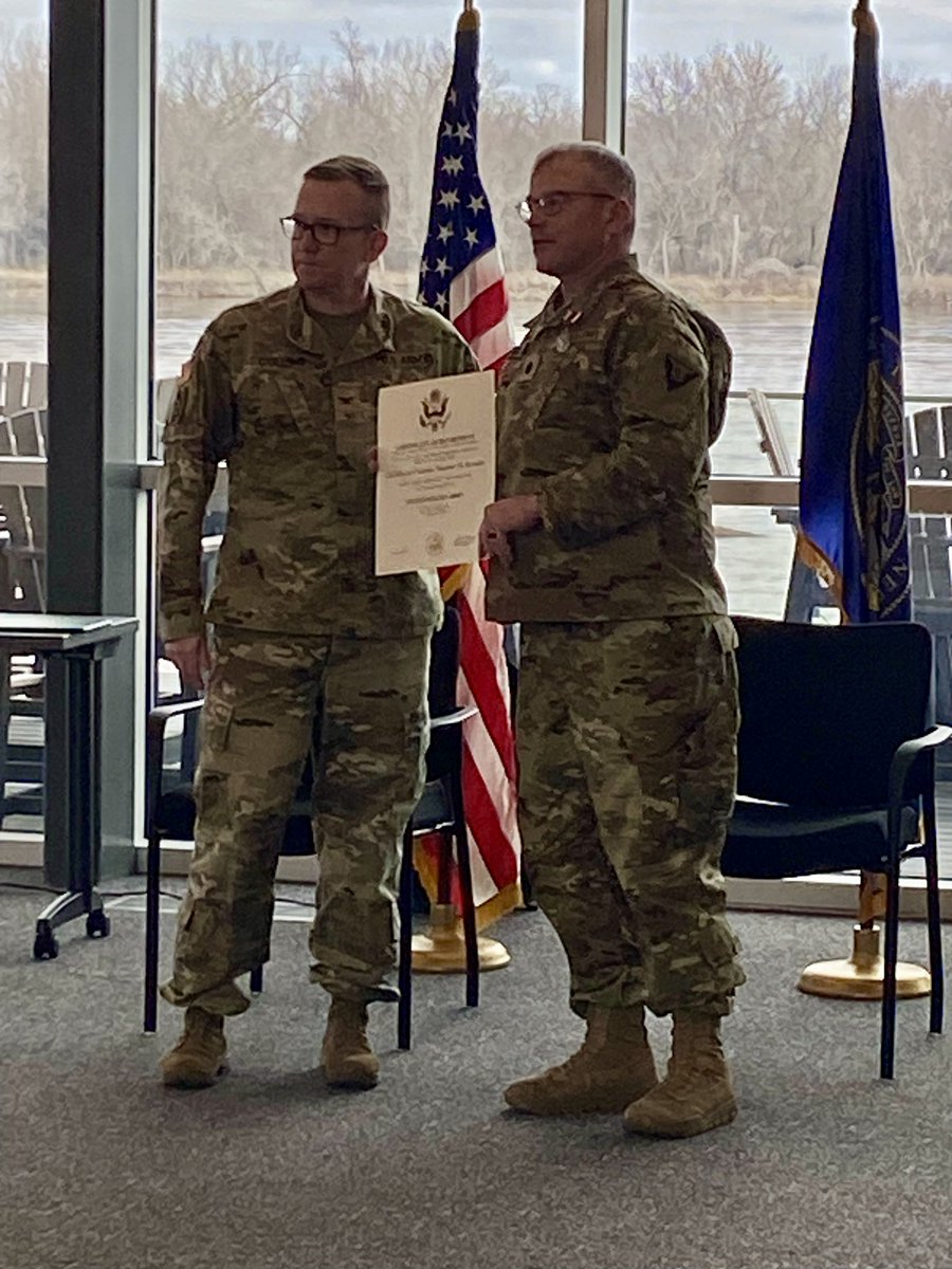 timothybuskirk's tweet photo. So, I did a thing yesterday.  Thank you to all of the Soldiers of the @NENationalGuard that I’ve served with over the last 25 years.  Take care of yourselves and each other and if you’re ever out west look me up!  #retired #soldierforlife https://t.co/1EnYOiJjlG