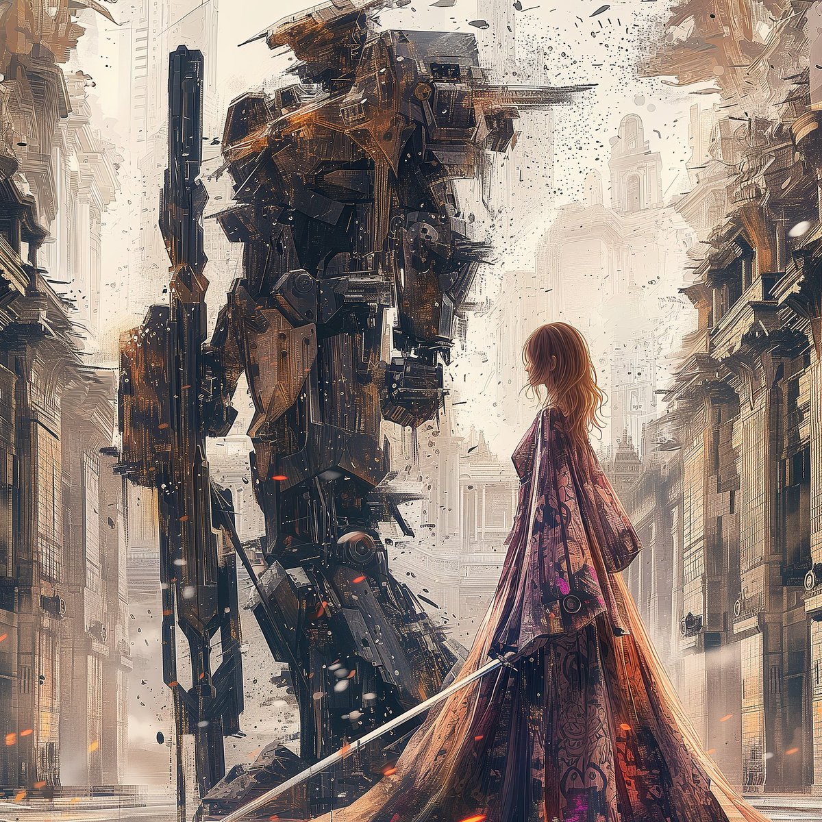 AI_RobotFactory's tweet photo. Princess and Robot
#AIart #AIイラスト︎ #AIメカ部 https://t.co/stVHMADMsW