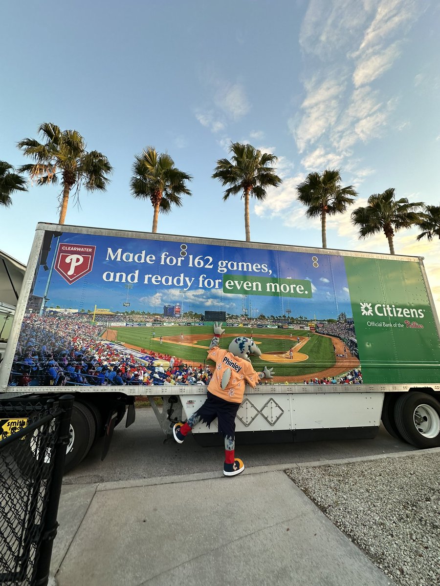 PhinleyThresher's tweet photo. She is here and she is beautiful! @Phillies @MLB @NBCSPhilly #SpringTraining24 https://t.co/47ARHJfbYw
