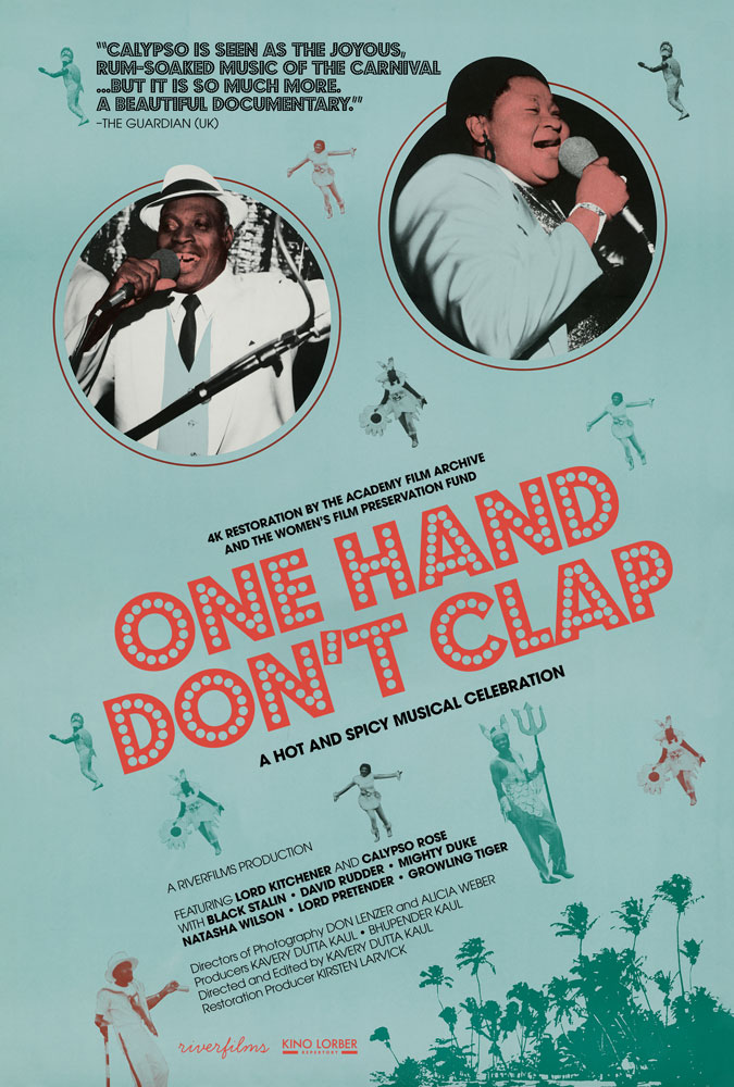 ONE HAND DON’T CLAP captures the vibrant story of calypso and soca music through the eyes of legendary artists Lord Kitchener and Calypso Rose. The new restoration opens in theaters next Friday at @BAMfilmBrooklyn before expanding: bit.ly/onehanddontclap