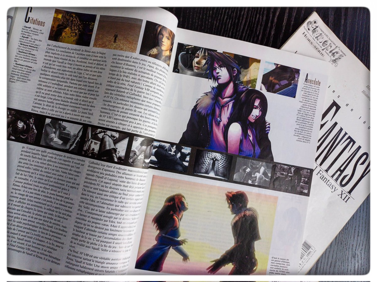 MisterKyleHyde's tweet photo. Lecture du dimanche #classique #finalfantasy #ffviii #squaresoft #squareenix #gameplayrpg #horsserie #happybirthday 🇯🇵 https://t.co/q5vtGzmlcj