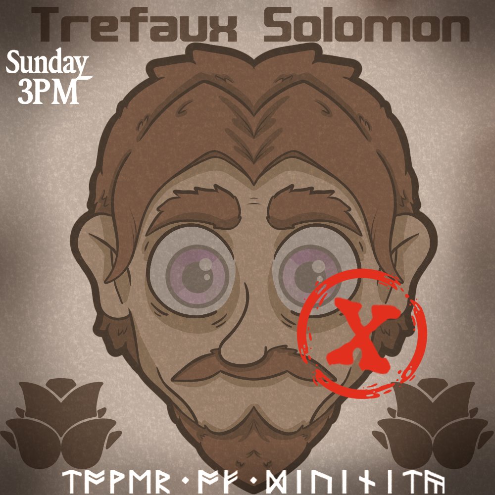 Join us Today at 3:00 p.m  ( 🇬🇧 )

twitch.tv/boop_together

Tower of Divinity
Season 4 episode 4
The funeral of Trefaux Solomon
🪦🌹👁️🗡️

#DnD #TwitchStreamers #live #SmallStreamer #LGBTQ