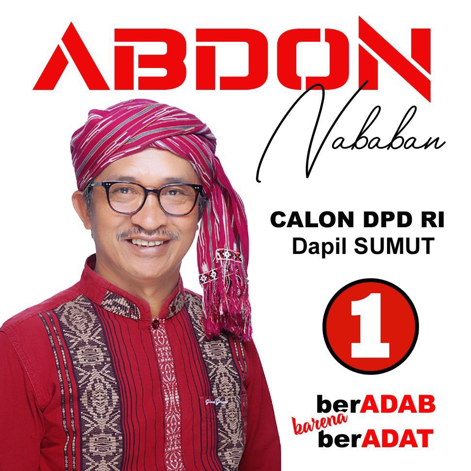 rainata's tweet photo. Jangan lupa datang ke TPS tanggal 14 - 02 - 2024 sahabat dan saudaraku untuk memilih Ir. Abdon Nababan untuk DPD RI dapil SUMUT (33 kabupaten/kota) nomor urut 1. Terimakasih atas kebaikan sahabat dan kerabatku semua. Tuhan memberkati kita semua. https://t.co/fkExySr2Mm