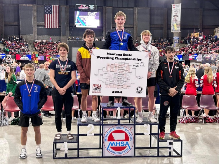 Red Lodge wrestling capped off their season at the All State Wrestling Tournament. 

Red Lodge placed 4 boys and finished 8th overall as a team! 

Great job Coach Lytton and wrestlers on a great season! 

Go Rams!