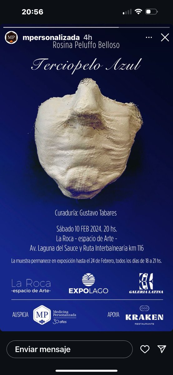 Excelente muestra de la Arqta. Rosina Peluffo Belloso