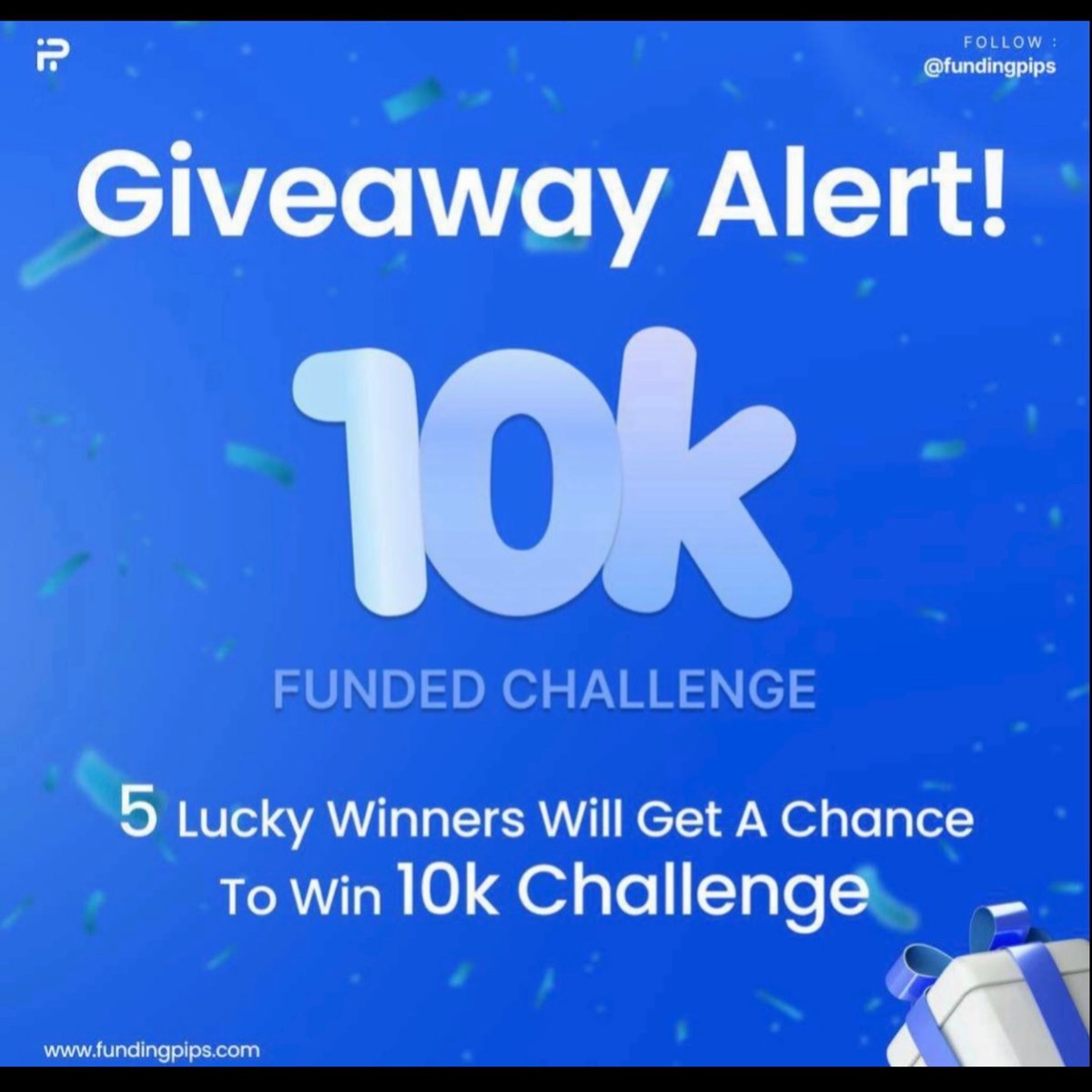 isaacthequach's tweet photo. 🎁5 x 10,000$ GIVEAWAY 🎁

1. Follow @khldfx @fundingpips @isaacthequach 

2. Like , Retweet and Tag 5 friends 

3. Join https://t.co/svjLHXPRas https://t.co/1tbVjBDWWy