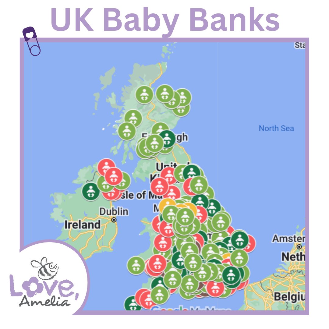 Love, Amelia supports families living Tyne &amp; Wear and County Durham but did you know there are over 250 around the UK?  

Head to our website to see a map of other baby banks and find your nearest service⬇️
loveamelia.org.uk/get-help/

#babybanknearme