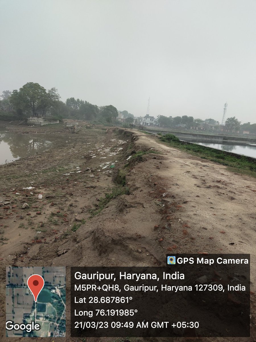 SangwanPunit's tweet photo. @officialhpwwma @cmohry @DiprHaryana @mlkhattar @mygovharyana हमारी भी समस्या है गाँव गौरीपुर जिला भिवानी में जौहड की रेटिंग दीवार टूटी हुई है और सीएम साहब से हाथ जोड़कर प्रार्थना है कि हमारी पंचायत द्वारा फाइल पुटअप होके OSD/CM साहब के पास 145 दिन से पेंडिंग है कृपा बजट देकर सरकार E-TENDER के माध्यम से जल्दी काम करवाए 🙏 @cmohry https://t.co/Kl258vhSqd