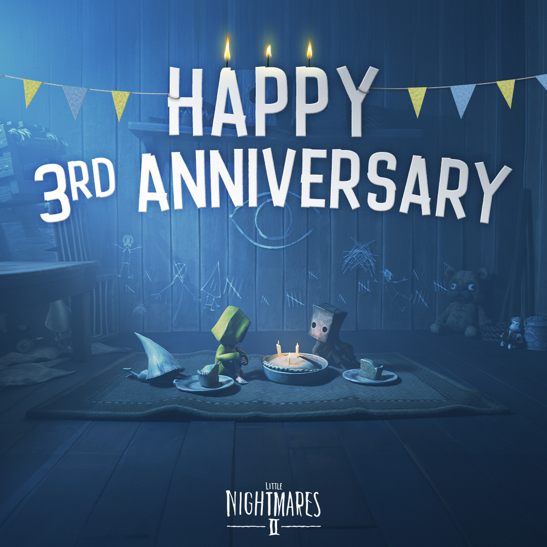 Special occasions mean having friends for a treat. Happy anniversary, little ones. #LittleNightmares II