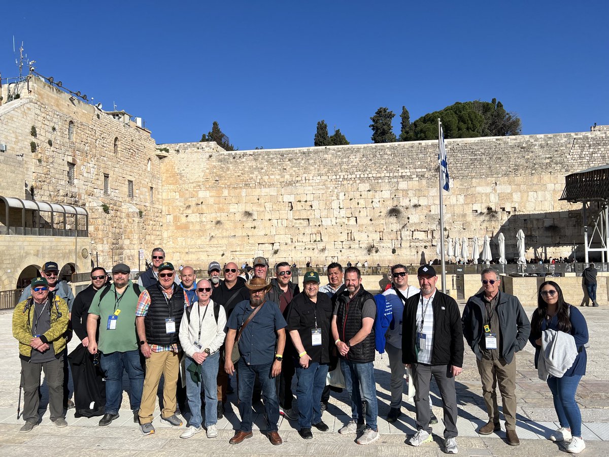 reuvenify's tweet photo. #CUFIISRAEL CUFI Pastors in one of the first Christian groups back in Israel since October 7. https://t.co/D1KCmzOCff