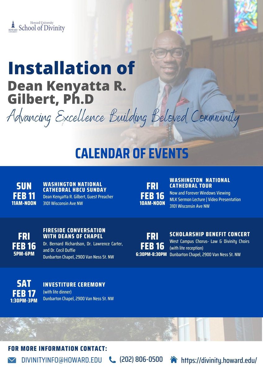 Howard University School of Divinity Alumni Assoc tweet media