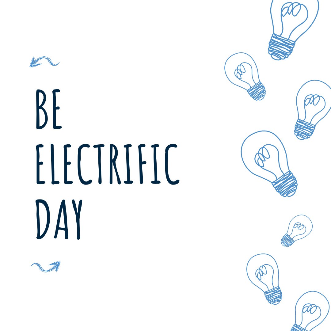 VehiclesConnect's tweet photo. #BeElectrificDay is all about remembering, thanking and honoring Edison for his fantastic invention of bulb that electrified the whole world. Be electrific today and do what others think can’t be done. It makes us greater. 

#electricity #lightbulb #connectedvehicles https://t.co/rwyZuFgRMo