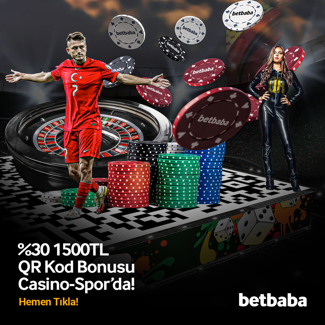 QR yatırımlarınıza özel bonus yalnızca Betbaba'da!
%30 Yatırım Bonusu'nu kap, yüksek kazanclar senin olsun!

➡️Güncel Giriş Adresimiz  bit.ly/uyeolbetbaba
➡️Telegram t.me/BetbabaTr1

#Betbaba #Spor #bahis #futbol #BONUS #Canlibahis #casino #slot #Spor