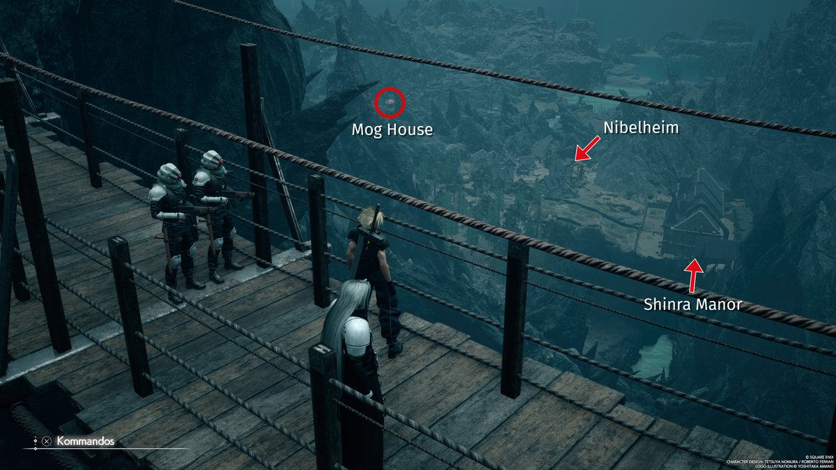 The flashback in the #FFVIIRebirth PSN demo is not a separate instance but a part of the actual overworld of the full game. You can even spot a Mog House located close to Nibelheim when looking from the infamous rope bridge!
#CCOGems