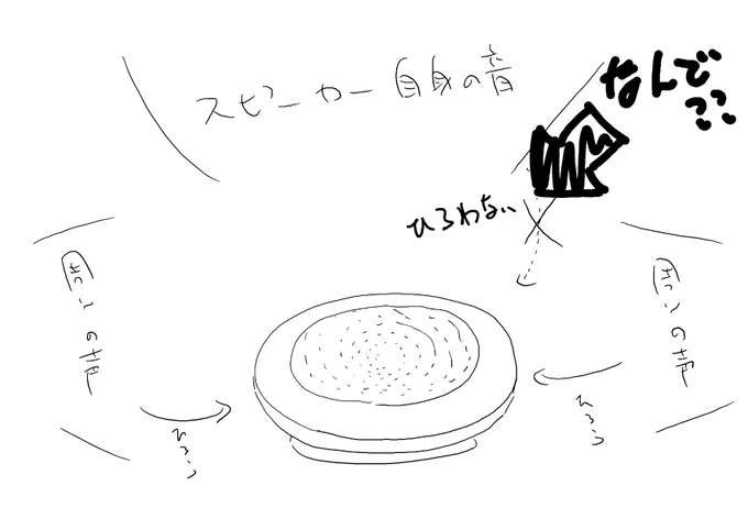 あとマイク付きスピーカーってなんで周りの音は拾って自分の音拾わないの?? 