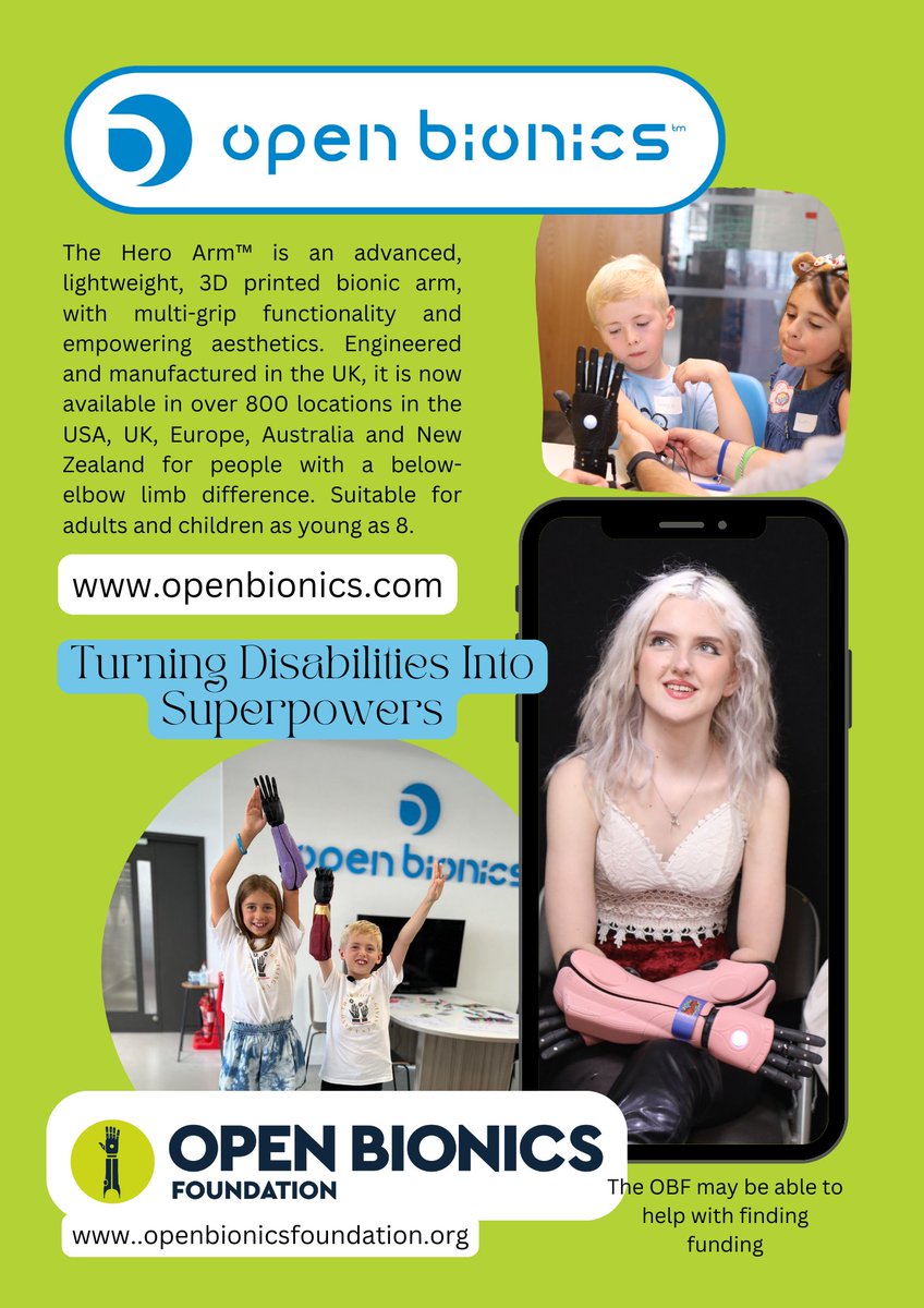 Our new booklet for parents is now available - thank you to all who supported us @KoalaaCommunity @openbionics @amputeefootball @doxzoo @SighSam @BionicBeverley @HYWEL_ROBERTS @Wortlee1853 @MarieTidball #limbdifferenceawareness