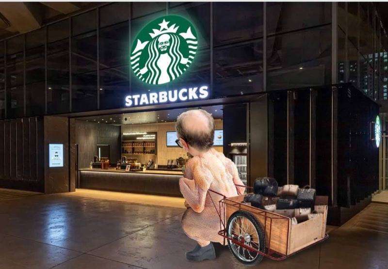 역대급 짤이다.

한동훈
치킨
스벅
서민
디올
연탄 리어카
키높이 구두 등 모두 들어 가 있네.