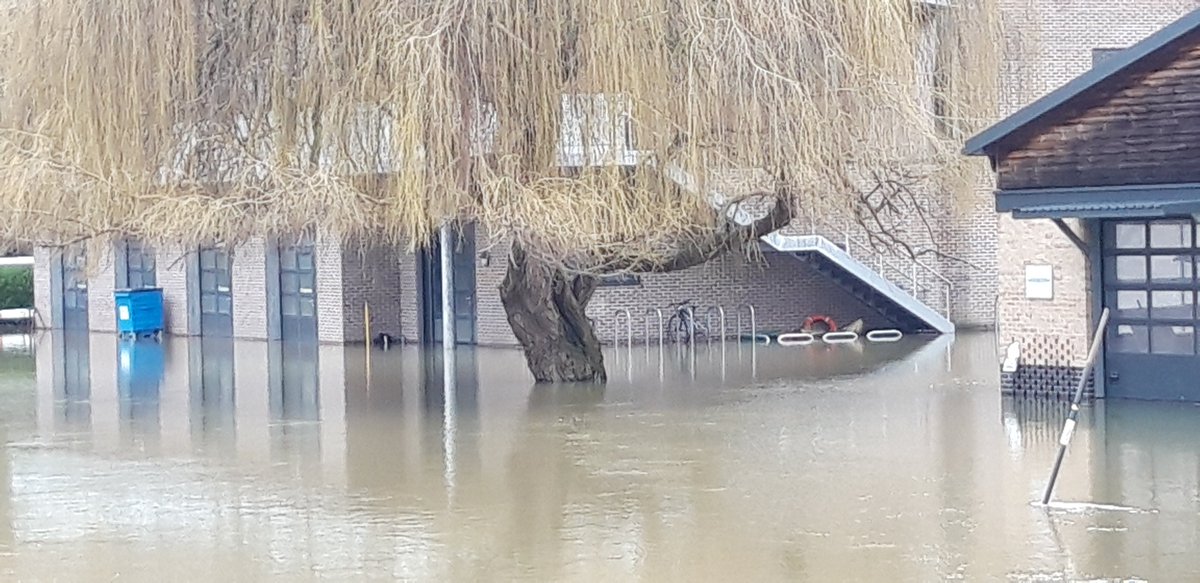 BanjoNick6's tweet photo. Flooding Cam. Water rising: first time I've seen Logan's Meadow under water. https://t.co/CyI1NQU6HF