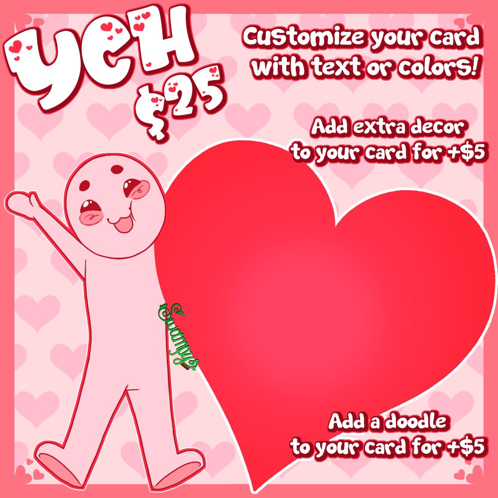 EldritchCorvid's tweet photo. @Swamp_Hermit and I have for you a bundle of #valentinesday2024 #YCH ~♡
There are two varieties, soft and nice /and something bloodier in my other media/
Come support a couple of queer human artists this Valentine's!

Original posts and examples in replies https://t.co/Yheypeebbb
