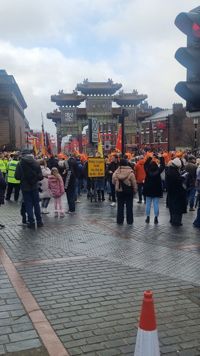 Licensing Enforcement out at Chinese NY celebrations ensuring compliance by Licensed Premises & Street Trading