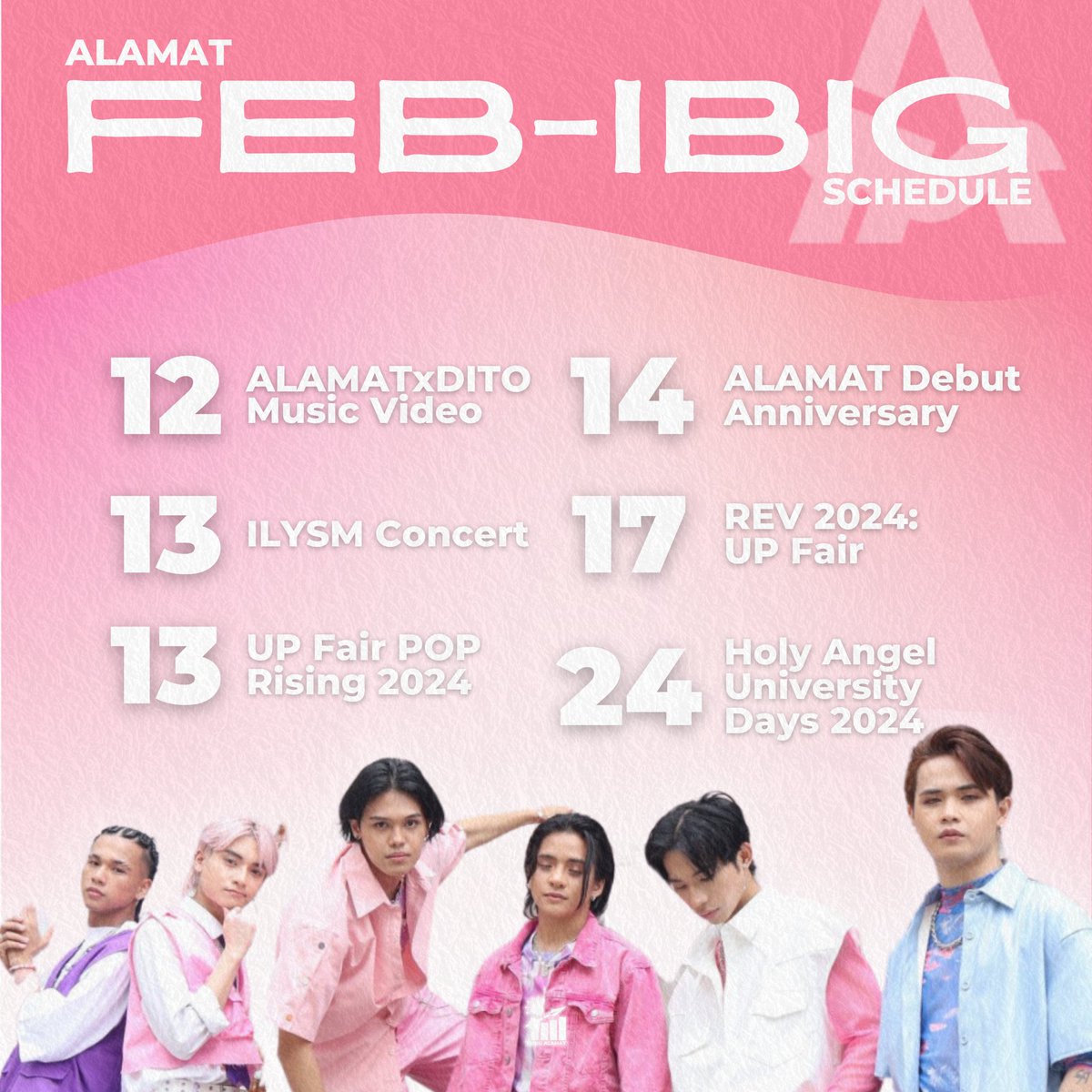 Tribu Alamat (@tribu_alamat) on Twitter photo Magiliws!
Check out ALAMATs updated announced February Schedule. See you around Magiliws! Pls help repost~
#ALAMAT <a href="/Official_ALAMAT/">ALAMAT ᜀᜎᜋᜆ᜔ 🇵🇭</a> Magiliws!
Check out ALAMATs updated announced February Schedule. See you around Magiliws! Pls help repost~
#ALAMAT <a href="/Official_ALAMAT/">ALAMAT ᜀᜎᜋᜆ᜔ 🇵🇭</a>