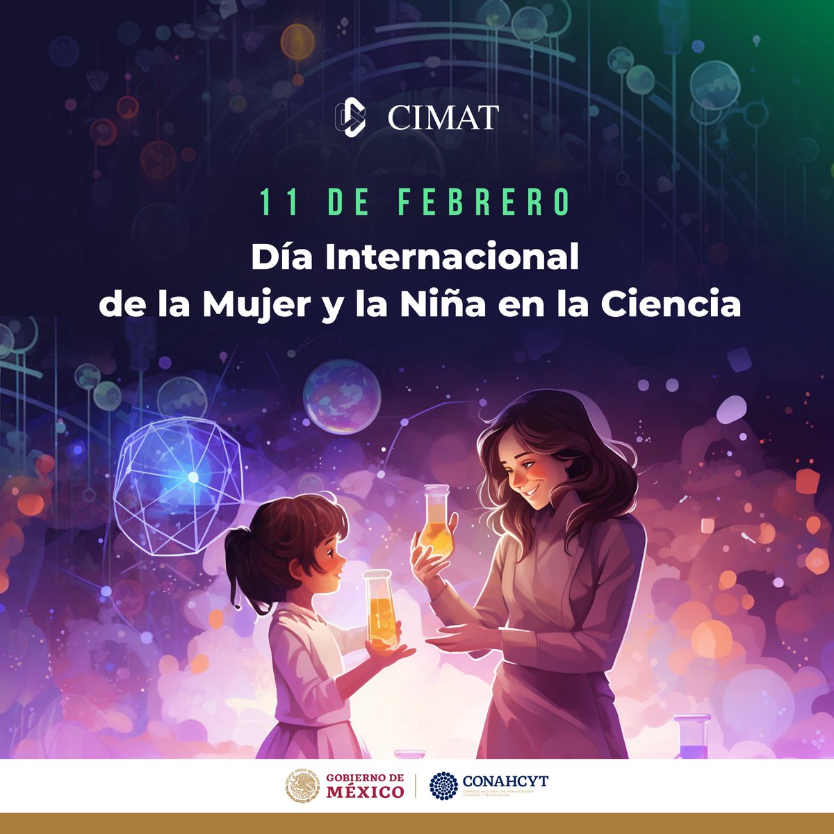 #11F Día Internacional de la Mujer y la Niña en la Ciencia

#STEM #DiadelaMujerylaNiñaenlaCiencia #ciencia