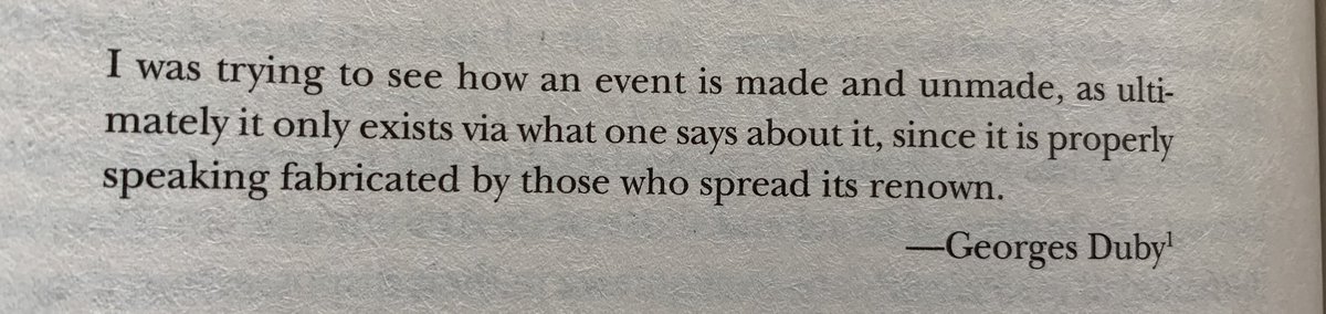 ericspreng's tweet image. Great quote from French historian Georges Duby for AoK History via Rashid Khalidi’s Hundred Years War on Palestine #IBTOK