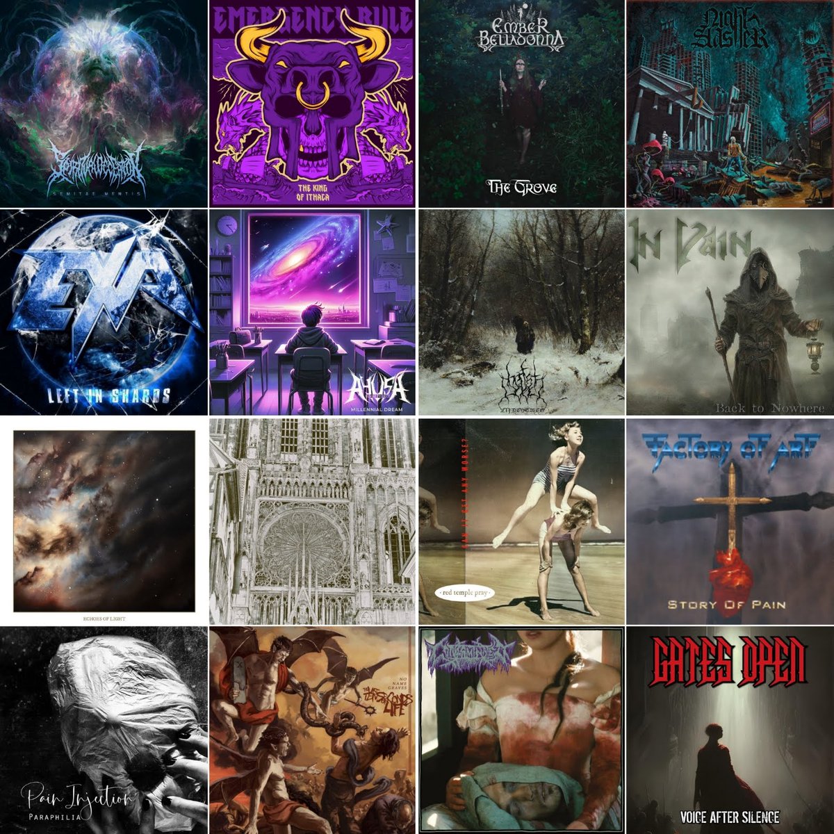 throneofabsence's tweet photo. #EMERGENCYRULE #EXA #GATESOPEN #MORBIDSAINT #PAININJECTION #REDTEMPLEPRAY #THESORROWOFBEINGIMMACULATE #SPECTRALVOICE #SPIRITUALDECEPTION #INVAIN #NIGHTSLASHER #HERFSTDOOD #CHAPELOFDISEASE #CONTAMINATED #THETENLASTSECONDSOFLIFE #METALRELEASES #BLACKMETAL #DEATHMETAL #THRASHMETAL https://t.co/H284MObt80