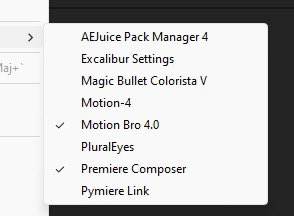 Pour ceux qui souhaitent connaître les plugins que j'utilise sur Premiere Pro :