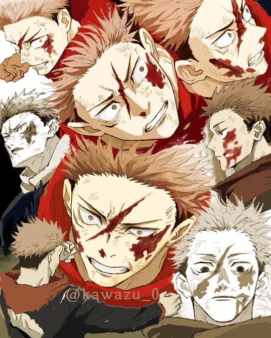 アニメ45話見た後虎を描かずにはいられない病に罹患中に描いたやつ 